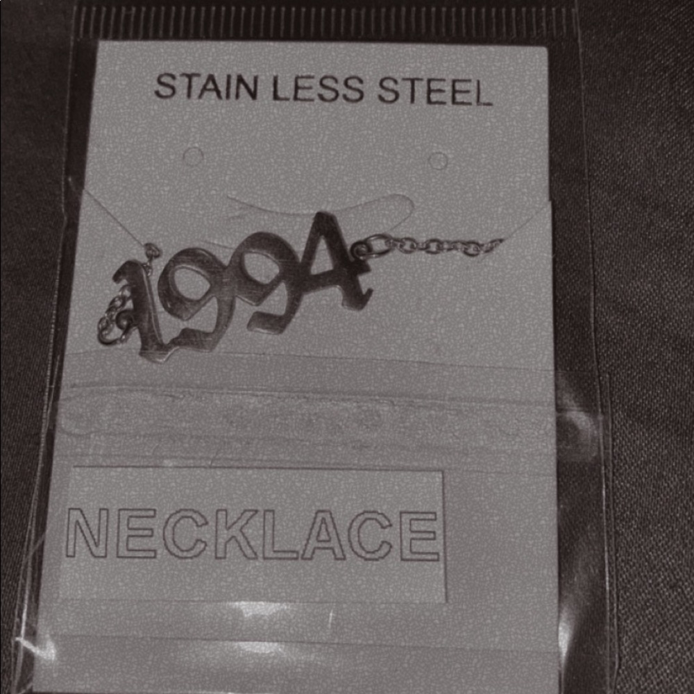 Birth Year Women's Necklaces